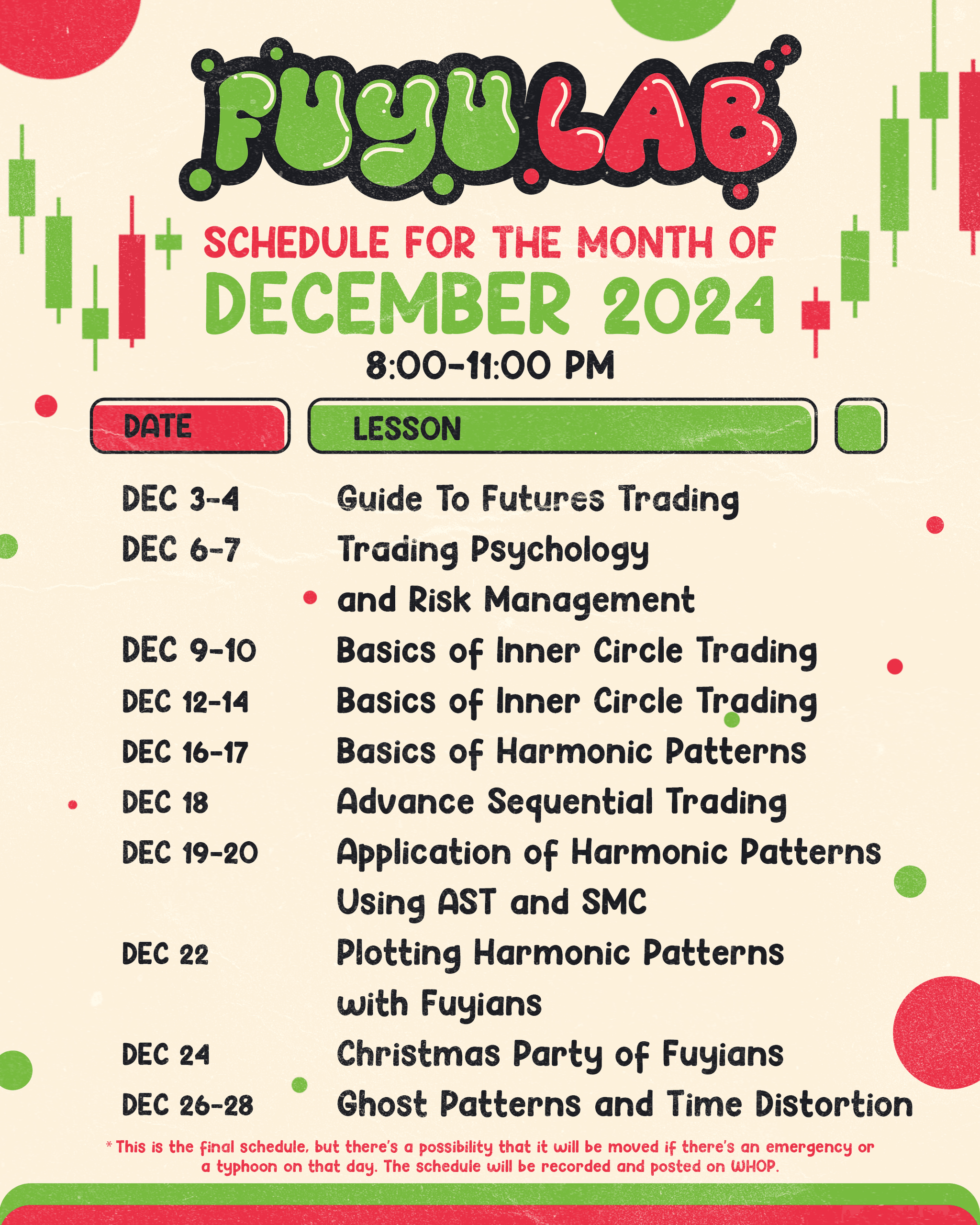 Schedule Image