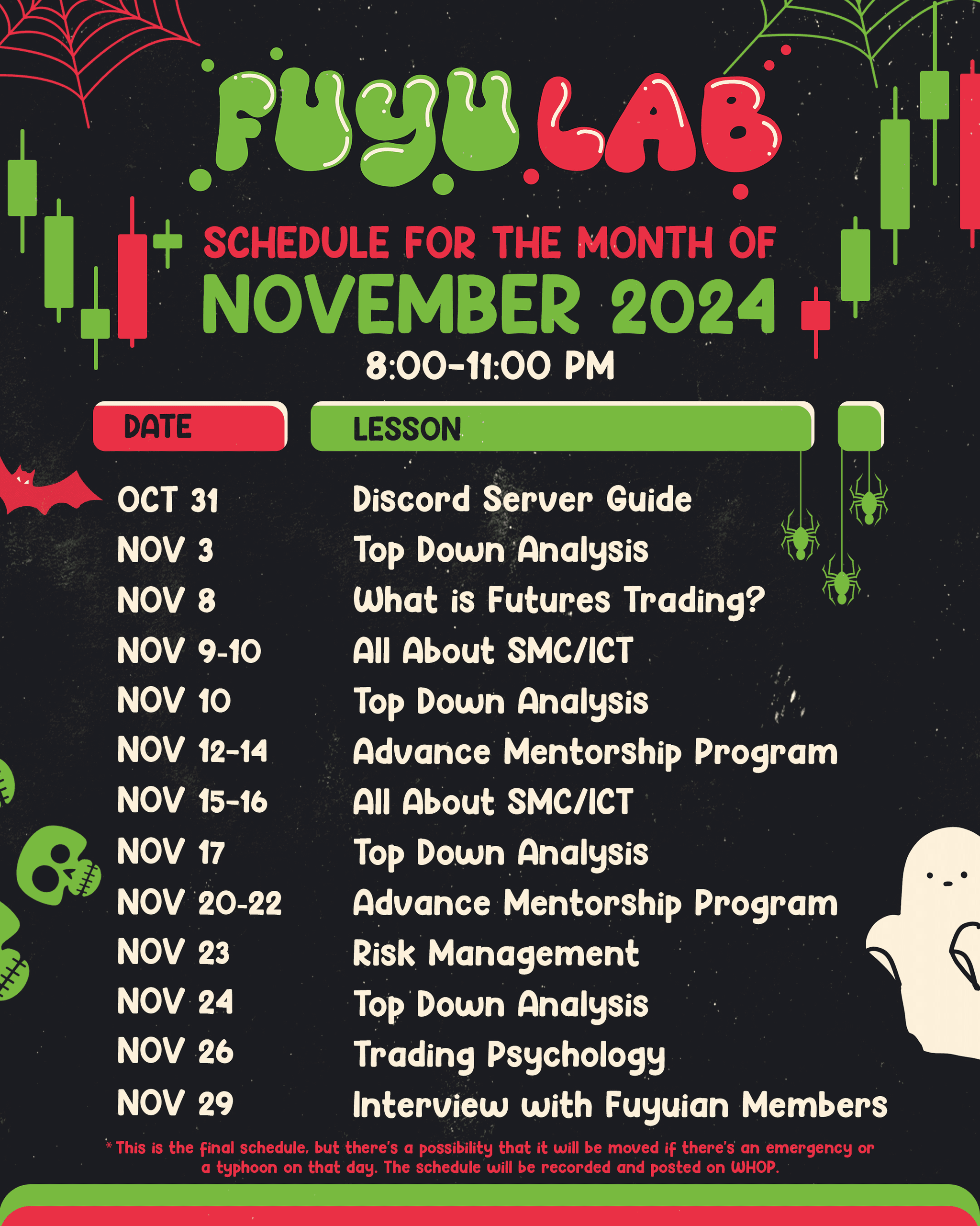 Schedule Image